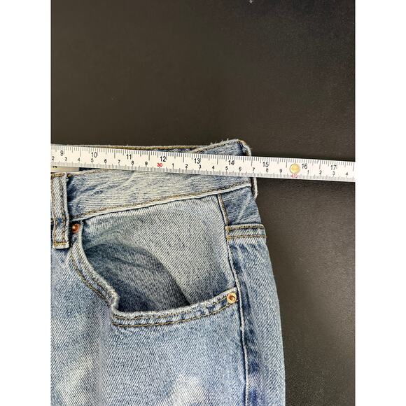 Pacsun Women's‎ Light Wash Distressed 90's Boyfriend Loose Fit Jeans Size 29 - Picture 12 of 15